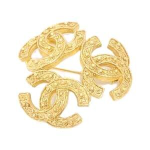 Chanel Brooch Gold-Tone Metal #256822C11B